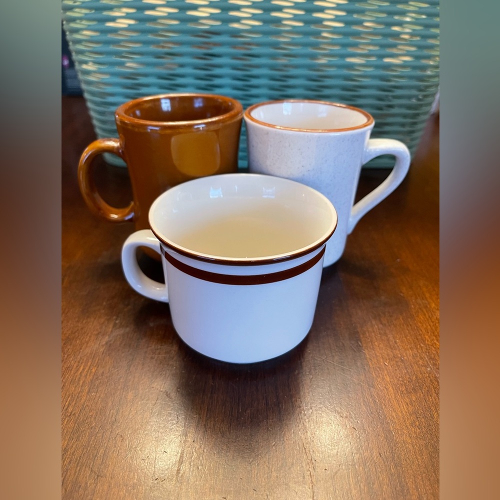 Vintage MUGS Set of 3 “Different Styles”